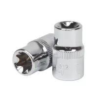 钢盾(SHEFFIELD) S011512 10mm系列花形套筒E12[家用]