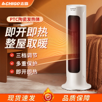 志高(CHIGO)志高取暖器家用节能省电立式暖风机电暖气速热神器 珍珠白-ZNB-XE01J