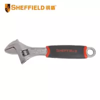 钢盾(SHEFFIELD) S016712 套柄铬钒钢活动扳手12寸[家用]