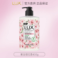 力士洗手液植萃精油香氛温和抑菌深层清洁400g滋润呵护双手家庭装奢宠樱花香_1瓶400克/瓶