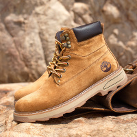 马丁靴男加绒潮流户外工装鞋冬季战狼男靴英伦休闲靴子男潮沙漠靴_585