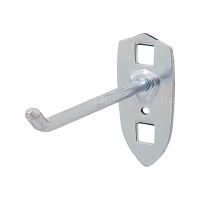 翌嘉 YJ4121109工具收纳墙挂板挂钩 单斜挂钩 75mm