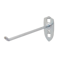 翌嘉 YJ4121111工具收纳墙挂板挂钩 单斜挂钩 150mm
