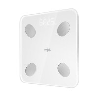 乐心(LIFESENSE) A26 智能体脂秤 电子称高精准秤家用称重 26项人体数据测试 白色
