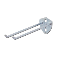 翌嘉 YJ4121125工具收纳墙挂板挂钩 双斜挂钩 200mm