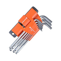 钢盾(SHEFFIELD) S050023 9合1多功能加长球头内六角扳手[家用]