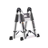 翌嘉 YJ40625075铝合金多功能人字梯 3.2+3.2米多功能人字3.2米直梯6.4米