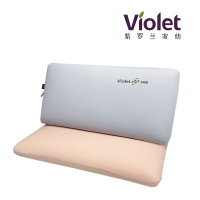 紫罗兰生物基科技枕40*70*13cm 灰/ 粉 款号:VDZLPZX13788