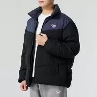 斯凯奇Skechers男士加绒保暖运动羽绒服超轻保暖科技防风拒水设计