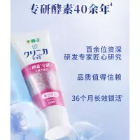 狮王(Lion)齿力佳高活酵素美白牙膏  分解牙渍 净白牙齿 (百花+鲜果)共260g