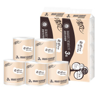 清风卫生纸3层96g*30卷萌宠柔韧系列有芯卷纸A22AGZM