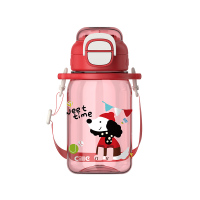 希乐Cille儿童水杯Tritan吸管运动杯小学生一杯双饮用杯户外便携随手杯子