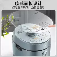 美的(Midea)0涂层IH电压力锅家用5L双胆多功能祛脂压力锅煮饭煲汤炖肉炖焖一键排压智能高压锅S580F