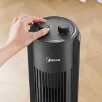 美的风扇电风扇塔扇立式摇头定时远程控风多档风轻声占地小落地扇节能无叶扇 FZA10TSL