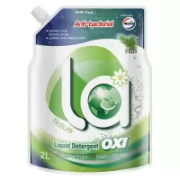 威露士有氧洗衣液松木香机洗手洗除菌持久留香家用清洗液 2kg袋装(4斤)