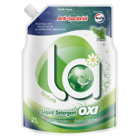 威露士la有氧洗洗衣液高效除菌 2L松木袋装