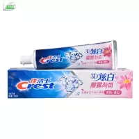 佳洁士3D炫白晨露荷香牙膏含氟美白清新口气170g*3只装 新老包装混发