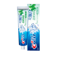 佳洁士3D炫白劲爽清新牙膏g防蛀含氟清新口气170*3只装 新老包装混发