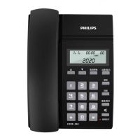 飞利浦 电话机座机 固定电话 CORD040黑色 单位:台