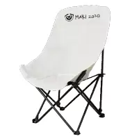 MAKI zaza户外折叠躺椅超轻折叠椅露营装备钓鱼椅便携式办公室午休午睡椅 高背月亮椅