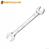 钢盾(SHEFFIELD) S018120 公制精抛光双开口扳手19×22mm[家用]