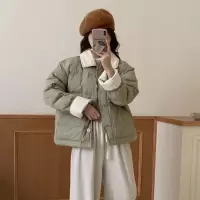 2025年新款短款韩版女冬宽松棉衣加厚小香风棉服潮流棉袄时尚外套