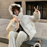 2025年新款女冬短款棉服加厚时尚棉衣韩版宽松设计感棉袄潮流外套