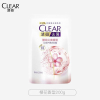 清扬去屑控油洗发水 蓬松洗发露 持久留香洗头膏洗发液男女士 樱花香型 200g*1袋