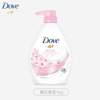 多芬深层营润美肤沐浴乳滋养肌肤留香润肤樱花甜香沐浴露 [樱花甜香]1KG