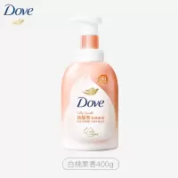 Dove/多芬樱花白桃云朵奶香沐浴泡泡沐浴露保湿补水滋润留香 [柔滑]白桃果香400ml