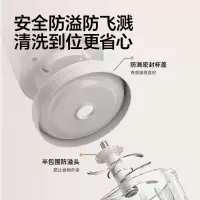 小熊(Bear)婴儿辅食机 多功能电搅拌料理机肉泥辅食机 0.3L [6叶304刀头]QSJ-T02U5