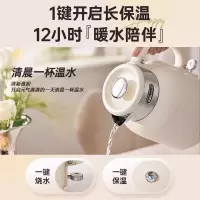 小熊(Bear)电热水壶 恒温热水壶2L大容量316不锈钢一键保温55℃烧水壶 2L ZDH-M20F1