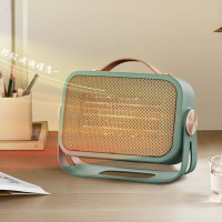 小熊(Bear) 取暖器电暖气家用电暖器小型暖风机桌面电暖风 桌面低耗速热取暖器DNQ-C08C1绿色