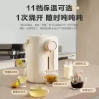 小熊(Bear)恒温热水壶一体机防烫除氯电水瓶316L多段保温5L电水壶 暖吨吨 ZDH-H50R6