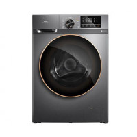 TCL 10KG全自动滚筒洗衣机机低噪彩屏智能洗衣机 10公斤洗烘直驱变频G100F12S-HD