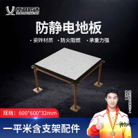 悍刀匠造 PVC防静电活动地板600*600*32mm HDJ-320S-OJW6030BH