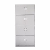 沃灏 钢制储物柜文件柜办公钢制铁皮柜资料柜档案柜