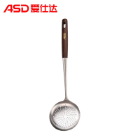 爱仕达 漏勺304不锈钢厨房家用大勺子加厚防滑木柄 304不锈钢漏勺 RCS3C1Q