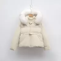 羽绒服连帽加厚狐狸毛羽绒服女大毛领冬季时尚防寒保暖