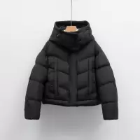 90绒新国标羽绒服女纯色加厚冬季短款鸭绒新款羽绒服_78524