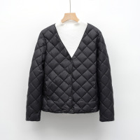 羽绒内胆新国标90绒秋冬轻薄羽绒服女V领内搭外穿外套