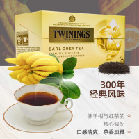 川宁(TWININGS) 英国 豪门伯爵红茶茶叶 办公室下午茶烘焙奶茶茶粉独立茶包 川宁浓香型红茶2g*25袋