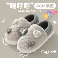 棉拖鞋男士包跟2025新款冬季室内家居保暖可外穿毛绒防滑棉拖鞋女