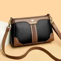 包包女包新款斜挎包女多隔层时尚撞色妈妈包单肩包女_41330