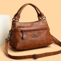 包包女包新款斜挎包女士时尚手提包中年妈妈包单肩包