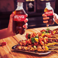 可口可乐(cocacola)汽水 碳酸饮料 含糖可乐 300ml*12瓶