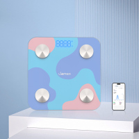 联创 蓝牙体脂秤智能5大测量指标斤/公斤切换体重秤 DF-EW2006M