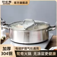 贝伦斯Behrens28cm慕尼黑鸳鸯火锅PLS-MNSHG28