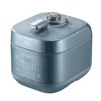 美的(Midea)6L电压力锅1300W大功率8分钟快手菜无水料理一锅双胆高压锅MY-C6147[ZMD安心系列]