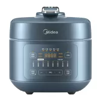 美的(Midea)5L电压力锅1300W大功率8分钟快手菜无水料理一锅双胆高压锅MY-C5147[ZMD安心系列]